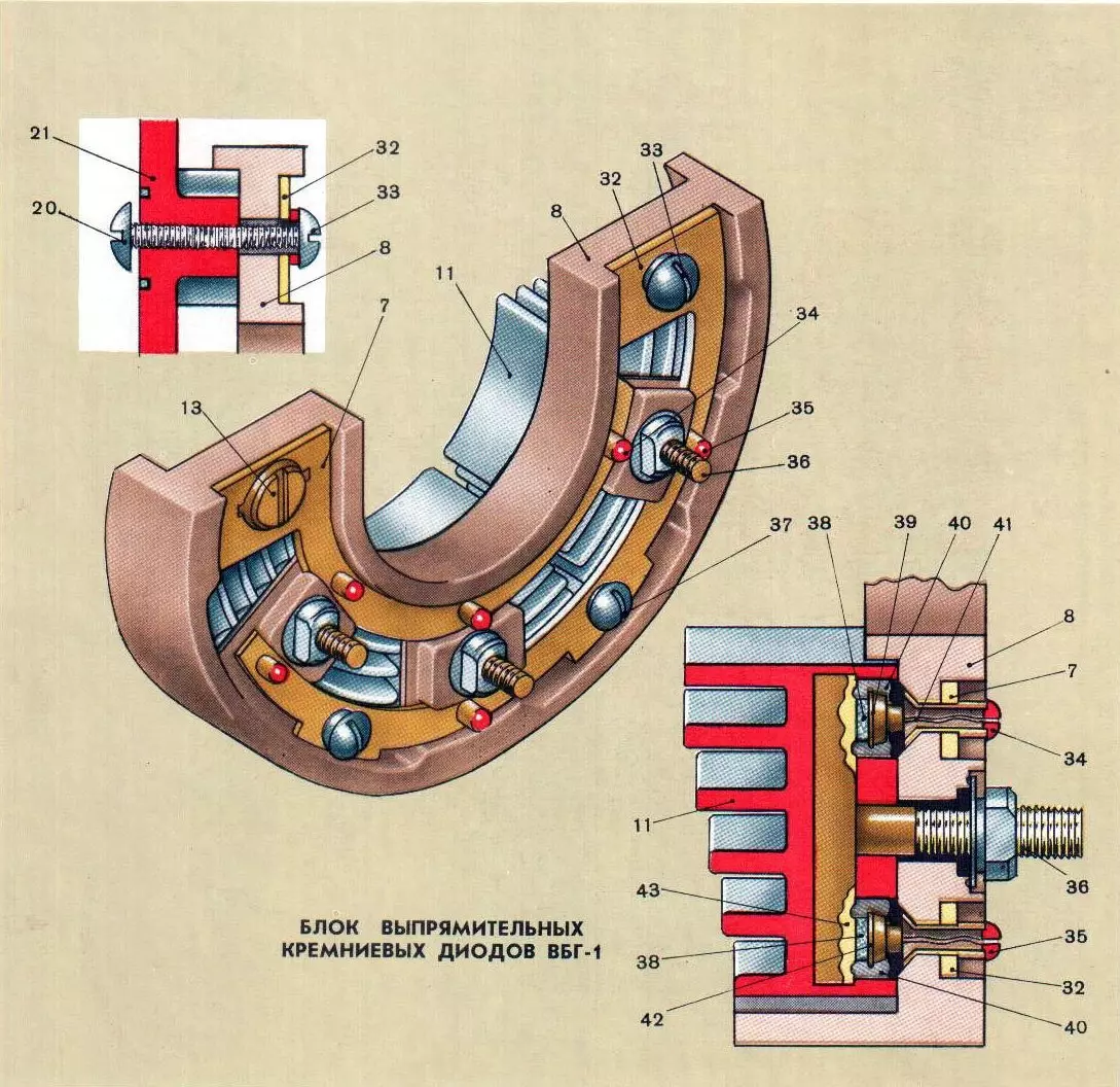 Схема подключения генератора зил 131