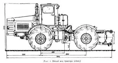 Технические характеристики трактора к 700