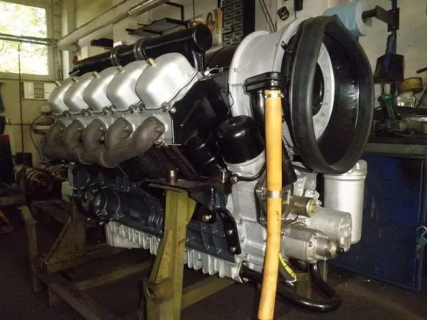 характеристики двигателя, используемого в самосвале Татра 815