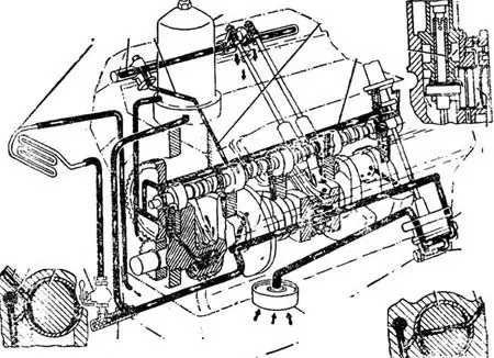 схема газового двигателя 53