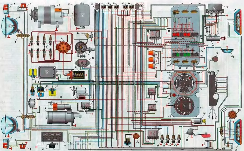 Схема подключения генератора зил 131