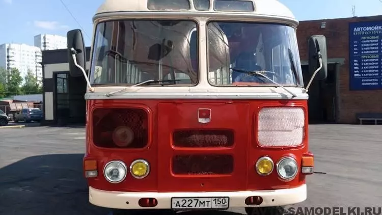 автобус ПАЗ восстановлен