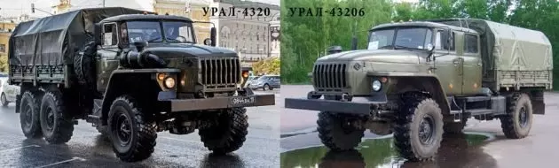 Урал-4320 и Урал-43206