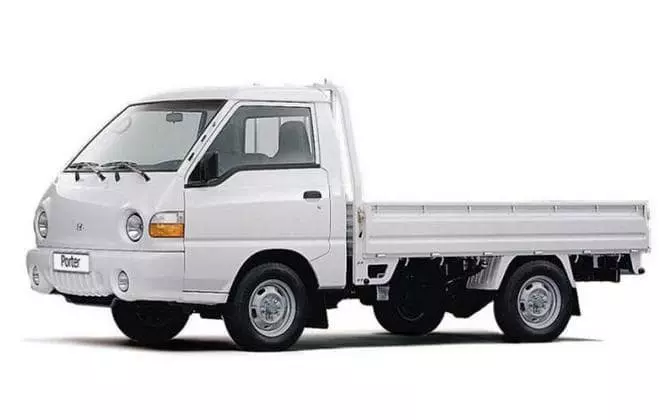 Корейский коммерческий грузовик
