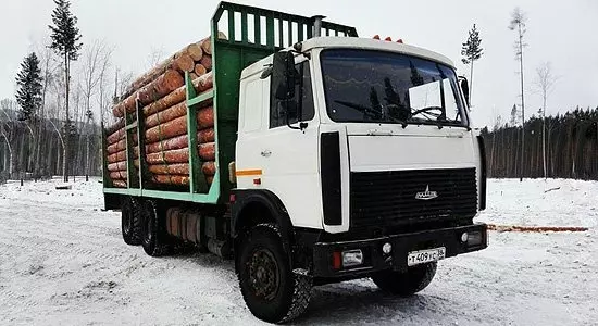 МАЗ-6303 (деревянный перевозчик) на IronHorse.ru