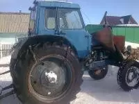Старый трактор МТЗ-80