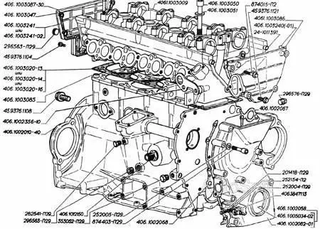 двигатель ЗМЗ 406