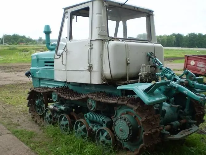 гусеничный трактор т-150