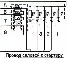 Схема приводного механизма ПАЗ