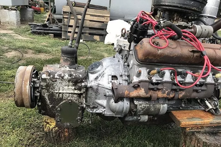 Двигатель и ходовая часть ГАЗ-53