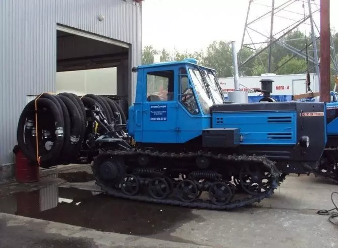трактор т-150 синий