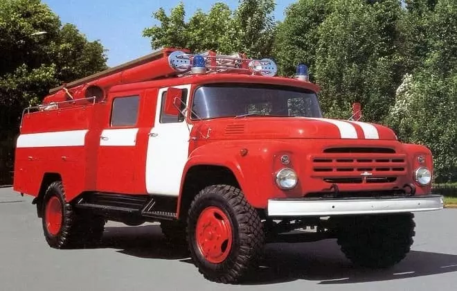 Конструкция и технические характеристики ТОП-2 отечественных пожарных автомобиля ЗИЛ