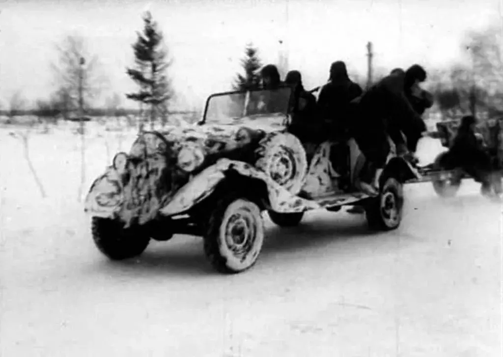 Первый ГАЗ-61 появился на фронте в ноябре 1941 года